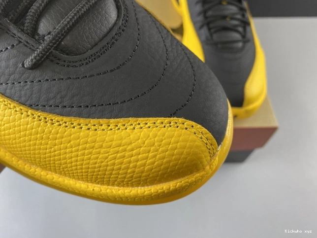 Gold 12 University Jordan Black Air Retro 130690-070 0719